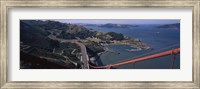 View From the Top of the Golden Gate Bridge, San Francisco Fine Art Print