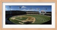 High angle view of a baseball match in progress, U.S. Cellular Field, Chicago, Cook County, Illinois, USA Fine Art Print
