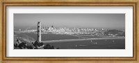 Golden Gate Bridge, San Francisco, California, USA (black & white) Fine Art Print