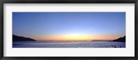 Sunset over the sea, Turnagain Arm, Cook Inlet, near Anchorage, Alaska, USA Fine Art Print