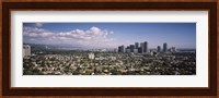 High angle view of a cityscape, Century city, Los Angeles, California, USA Fine Art Print
