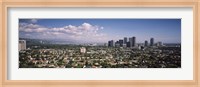 High angle view of a cityscape, Century city, Los Angeles, California, USA Fine Art Print