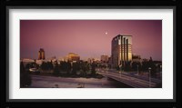 Buildings in a city, Sacramento, California, USA Fine Art Print