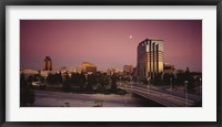 Buildings in a city, Sacramento, California, USA Fine Art Print