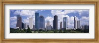 Buildings in a city, Houston, Texas Fine Art Print