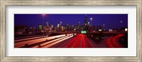 Kennedy Expressway Chicago IL USA Fine Art Print