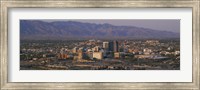 High angle view of a cityscape, Tucson, Arizona, USA Fine Art Print