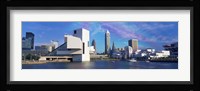 Cleveland, Ohio Skyline from the Waterfront Fine Art Print