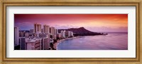 Sunset Honolulu Oahu HI USA Fine Art Print