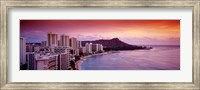 Sunset Honolulu Oahu HI USA Fine Art Print
