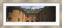 Low angle view of a government building, Capitol Building, Colonial Williamsburg, Virginia, USA Fine Art Print