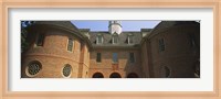 Low angle view of a government building, Capitol Building, Colonial Williamsburg, Virginia, USA Fine Art Print