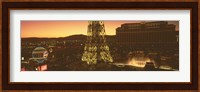 Paris Hotel and Eiffel Tower, Las Vegas Fine Art Print