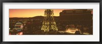 Paris Hotel and Eiffel Tower, Las Vegas Fine Art Print