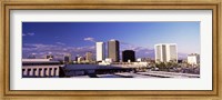 USA, Arizona, Phoenix, Skyline at dawn Fine Art Print