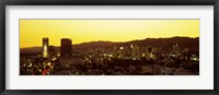 Hollywood Hills, Hollywood, California, USA Fine Art Print