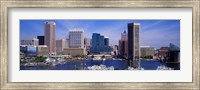 Inner Harbor Federal Hill Skyline Baltimore MD Fine Art Print