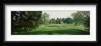 Sand trap at a golf course, Baltimore Country Club, Maryland, USA Fine Art Print