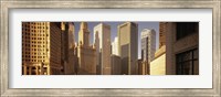 Close up of Skyscrapers in Chicago Fine Art Print