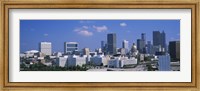 View of skyscrapers in Atlanta on a sunny day, Georgia, USA Fine Art Print
