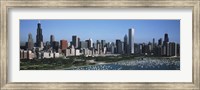 Chicago Skyline with Water Fine Art Print