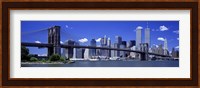 Brooklyn Bridge Skyline New York City NY USA Fine Art Print