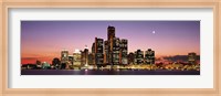 Night Skyline Detroit MI Fine Art Print