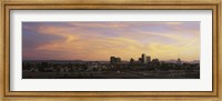 Sunset Skyline Phoenix AZ USA Fine Art Print
