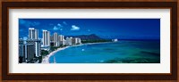 Waikiki Beach Honolulu Oahu HI USA Fine Art Print