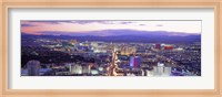 Dusk Las Vegas NV USA Fine Art Print