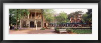 Tourist In Town Square, Williamsburg, Virginia, USA Fine Art Print