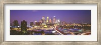 Twilight, Minneapolis, MN, USA Fine Art Print