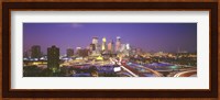 Twilight, Minneapolis, MN, USA Fine Art Print