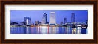 Night, Jacksonville, Florida, USA Fine Art Print