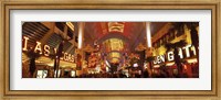 Fremont Street Experience Las Vegas (horizontal) Fine Art Print
