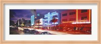 Ocean Drive, Miami Beach, Miami, Florida, USA Fine Art Print