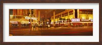 Fremont Streeat at night, Las Vegas, Nevada Fine Art Print