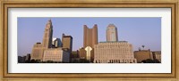 Buildings in a city, Columbus, Franklin County, Ohio, USA Fine Art Print