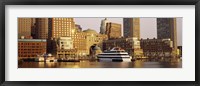 Buildings at the waterfront, Boston, Massachusetts Fine Art Print