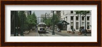 Main Street Trolley Court Square Memphis TN Fine Art Print
