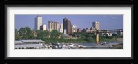 Mud Island Marina Skyline Memphis TN Fine Art Print