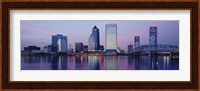 Skyscrapers On The Waterfront, St. John's River, Jacksonville, Florida, USA Fine Art Print