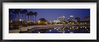 Orlando waterfront, Florida Fine Art Print