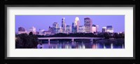 Minneapolis in Purple Fine Art Print