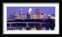 Minneapolis at Night Fine Art Print