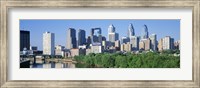 Daytime View of Philadelphia Fine Art Print