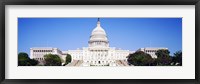 US Capitol, Washington DC, District Of Columbia, USA Framed Print