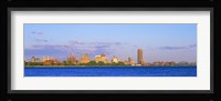 Buffalo skyline, Niagara River, Erie County, New York State Fine Art Print