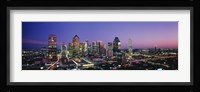 Night, Dallas, Texas, USA Fine Art Print