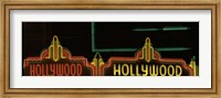 Hollywood Neon Sign Los Angeles CA Fine Art Print